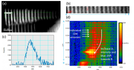 Cathodoluminescence analysis on GaN/AlN nanowires