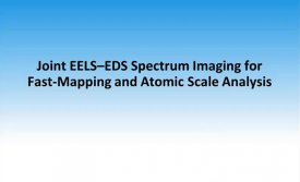 Joint EELS–EDS spectrum imaging for fast-mapping and atomic scale analysis