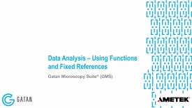 Data analysis using functions and fixed references